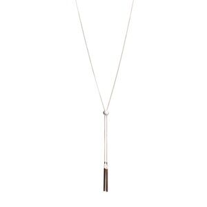 Romolo Howlite Bolo Slider Necklace
